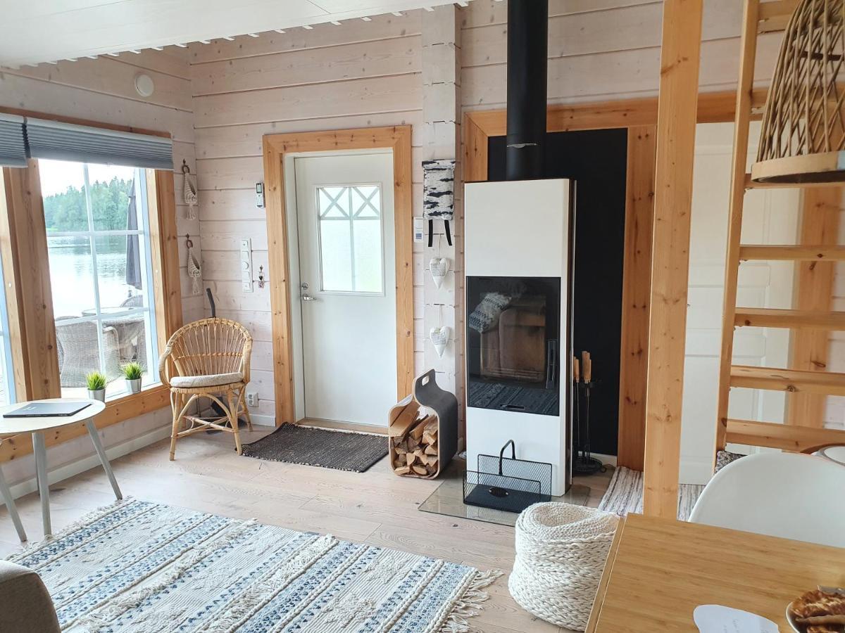 Stunning Log Cabin 45M2 On The Shore Of Kallavesi. Κουόπιο Εξωτερικό φωτογραφία