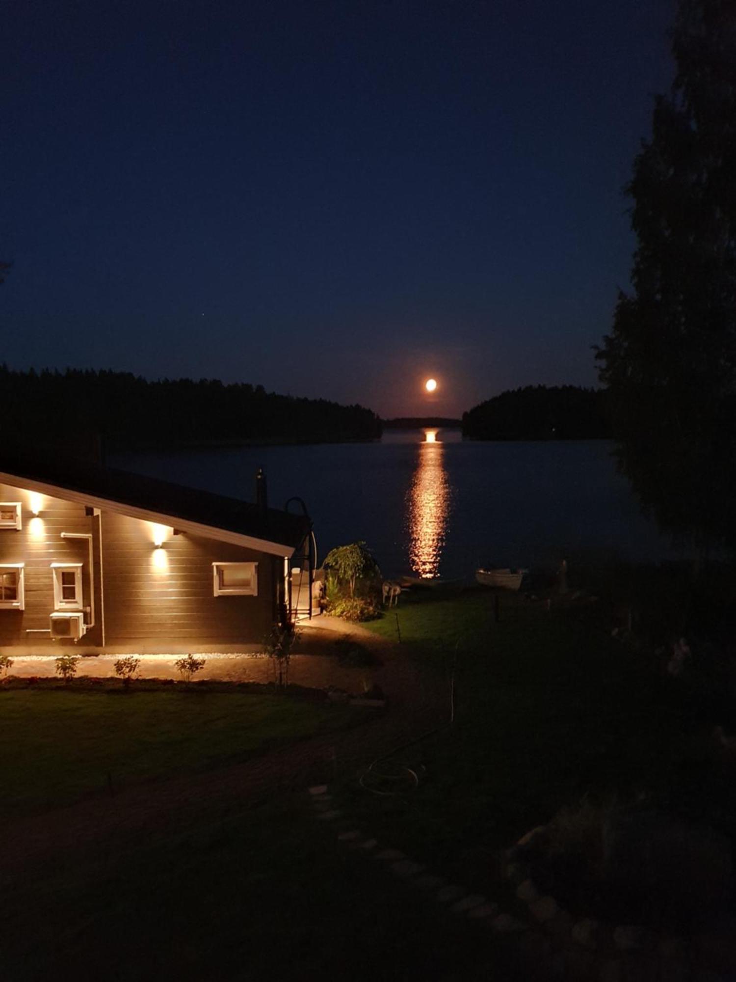 Stunning Log Cabin 45M2 On The Shore Of Kallavesi. Κουόπιο Εξωτερικό φωτογραφία